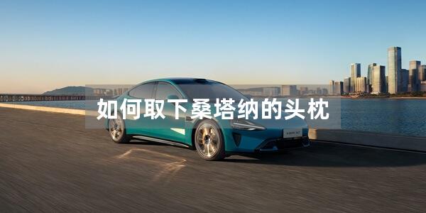 如何取下桑塔纳的头枕
