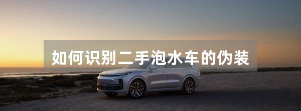 如何识别二手泡水车的伪装