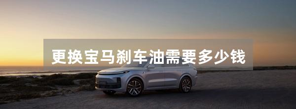 更换宝马刹车油需要多少钱