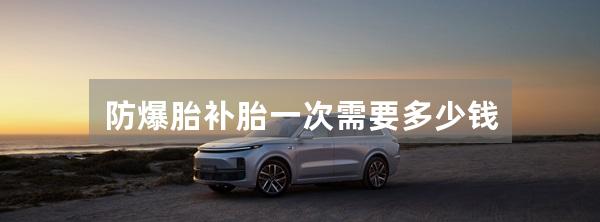 防爆胎补胎一次需要多少钱