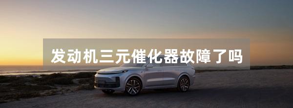 发动机三元催化器故障了吗