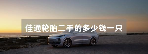 佳通轮胎二手的多少钱一只
